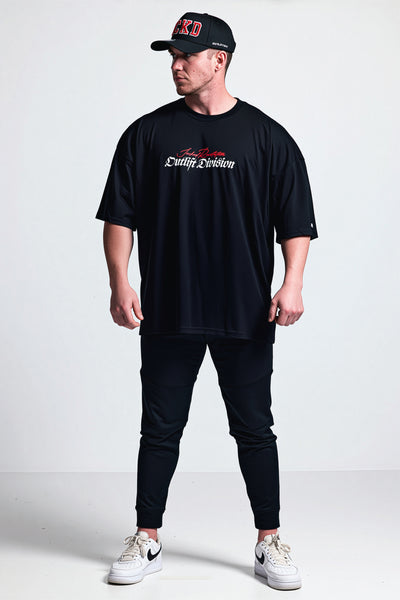 4018 SIGNATURE RED OVERSIZED TEE