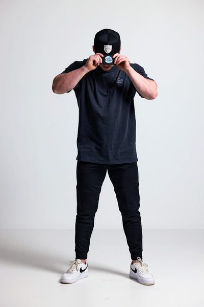 5018 BLACK N BLACK OVERSIZED
