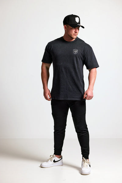5018 BLACK N BLACK OVERSIZED
