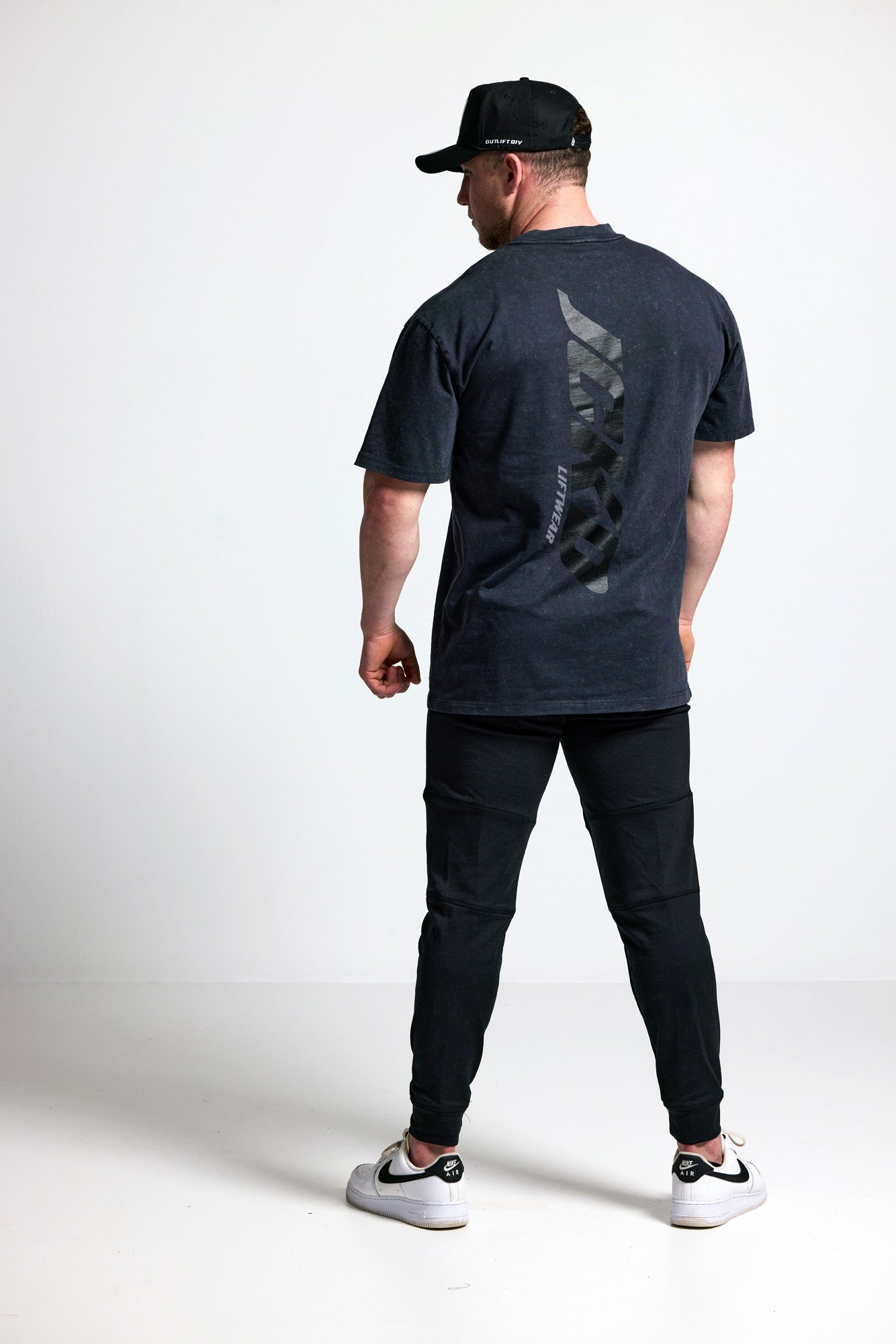 5018 BLACK N BLACK OVERSIZED