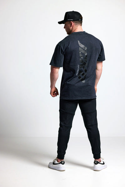 5018 BLACK N BLACK OVERSIZED